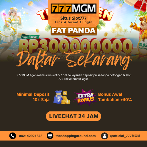 777MGM: Aplikasi Situs Informasi Slot777 Online Gampang Jackpot Deposit Pulsa Tanpa Potongan 2025